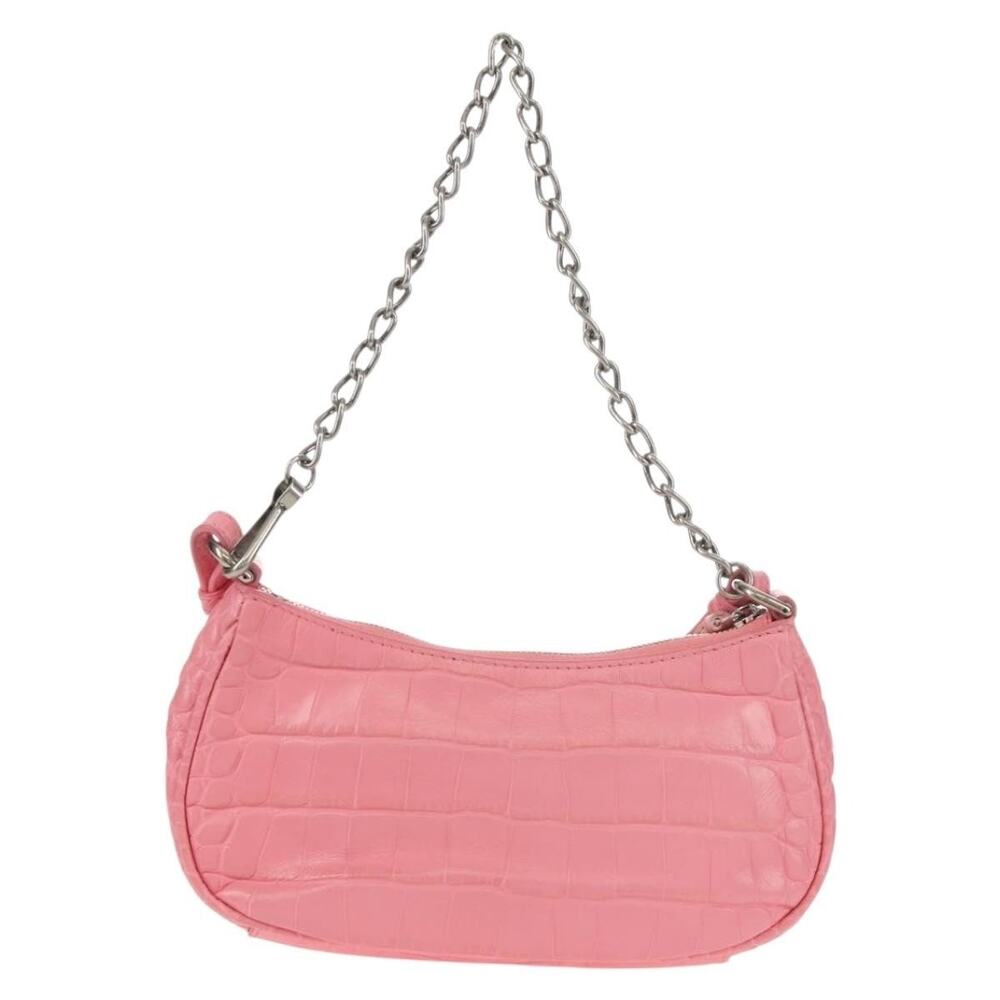 Balenciaga Leather Lucagol XS Shoulder Bag Pink